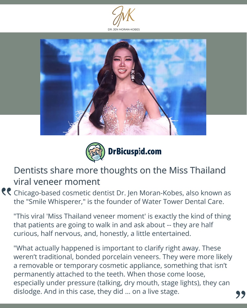 Dr. Bicuspid feature featuring Dr. Jen Moran
