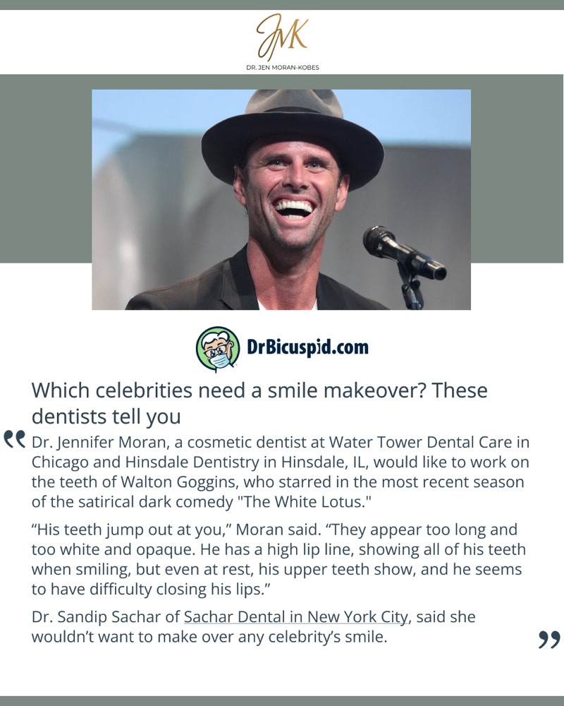Dr. Bicuspid feature featuring Dr. Jen Moran