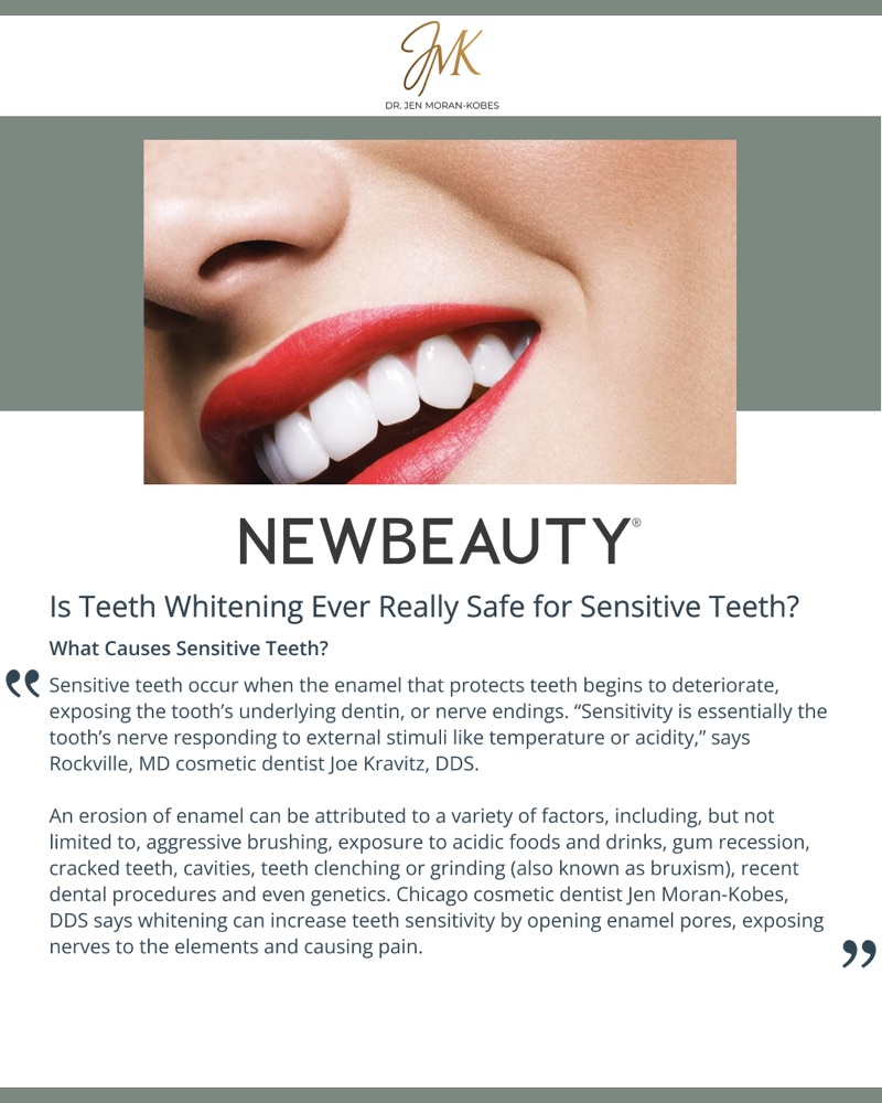 NewBeauty feature featuring Dr. Jen Moran