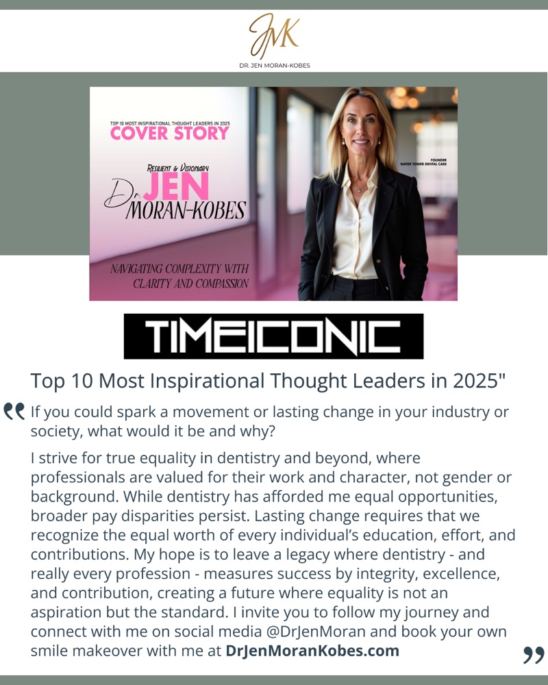 Time Iconic feature featuring Dr. Jen Moran