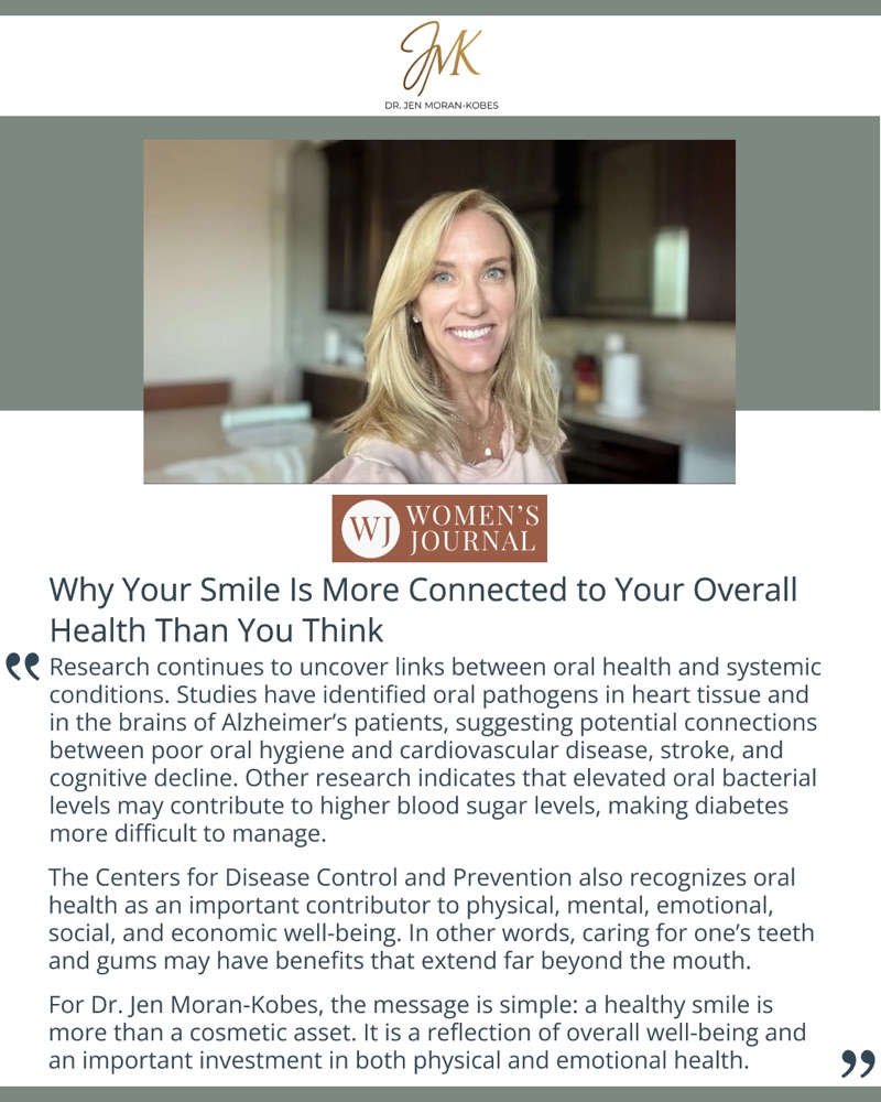 Women's Journal feature featuring Dr. Jen Moran