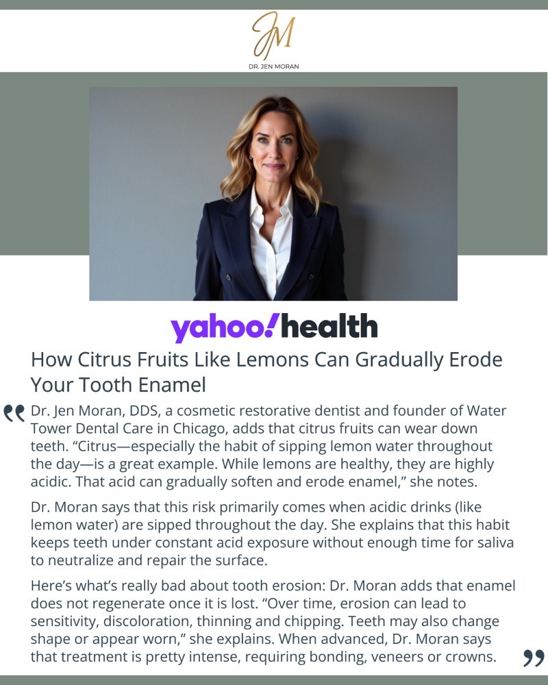 Yahoo Health feature featuring Dr. Jen Moran